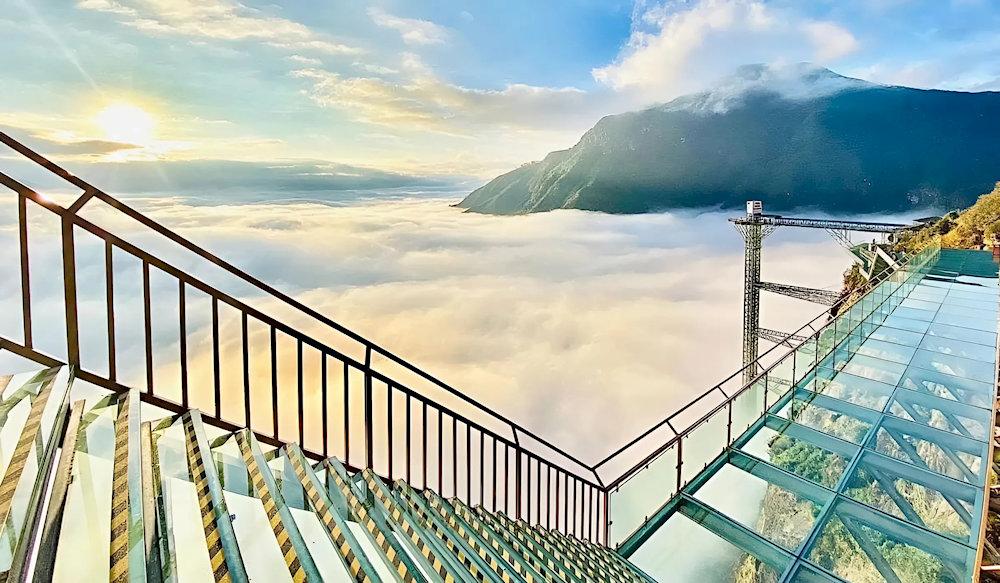Visitors will feel as if they are walking among the clouds
